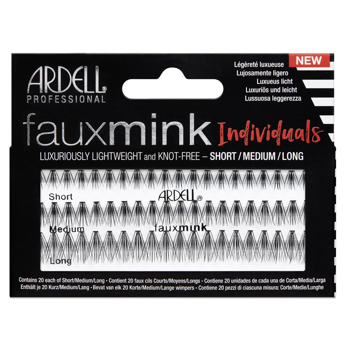 ARDELL Einzelwimpern fauxmink Individuals Combo Pack - Queenn