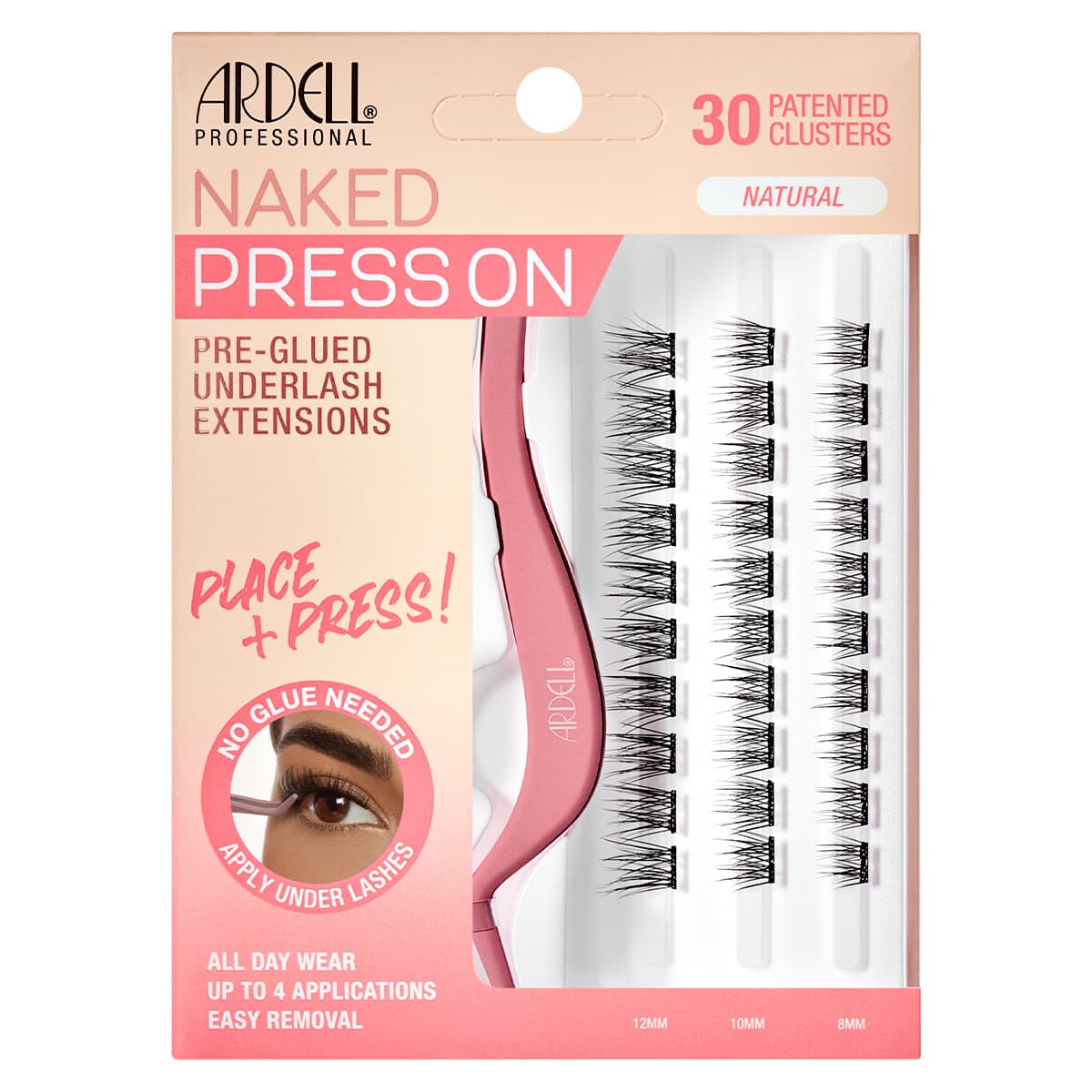 ARDELL Künstliche Wimpern Naked Press On Natural - Queenn