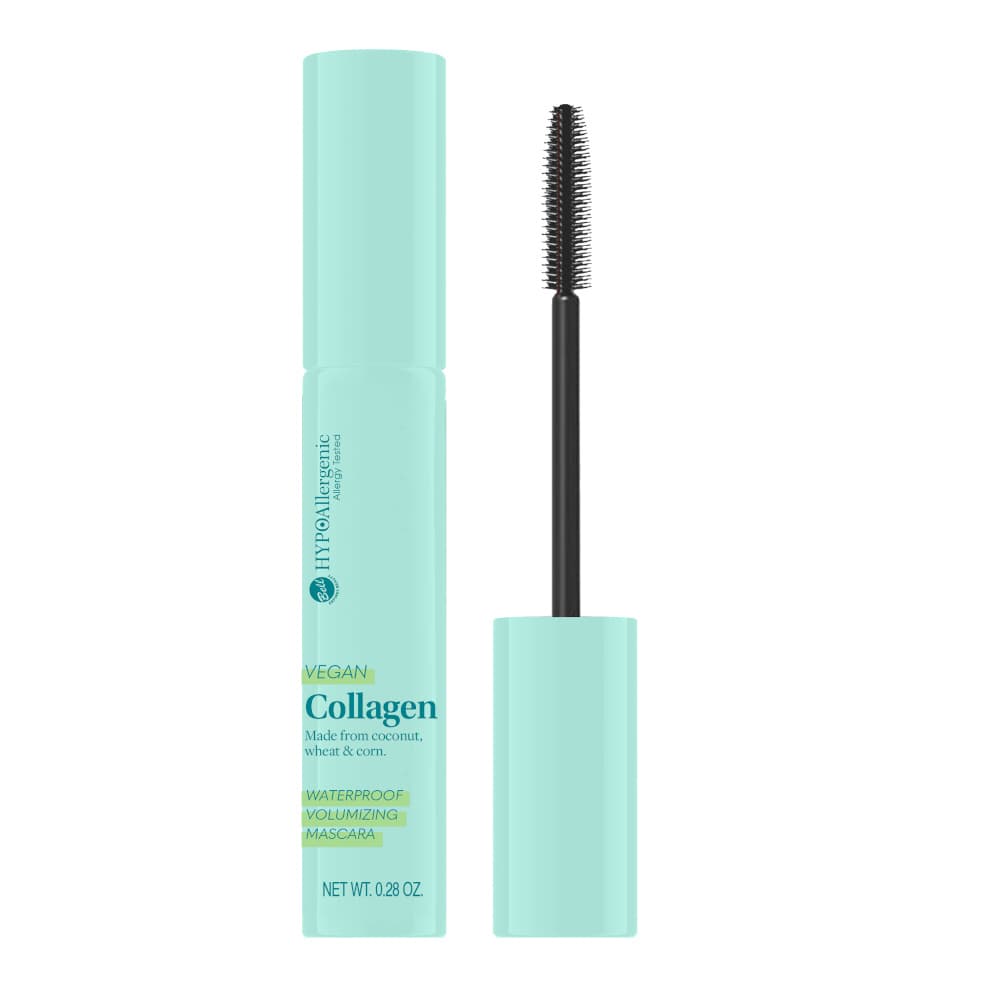 HYPOAllergenic Vegan Collagen Waterproof Volumizing Mascara - Queenn