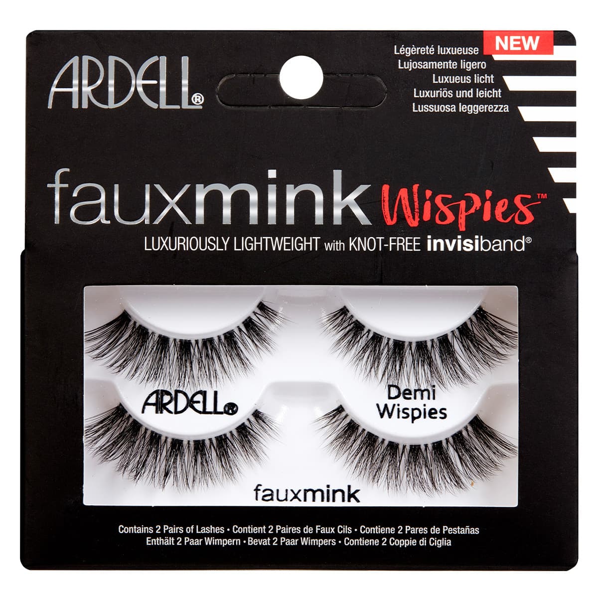ARDELL Künstliche Wimpern fauxmink Demi Wispies Twin Pack - Queenn