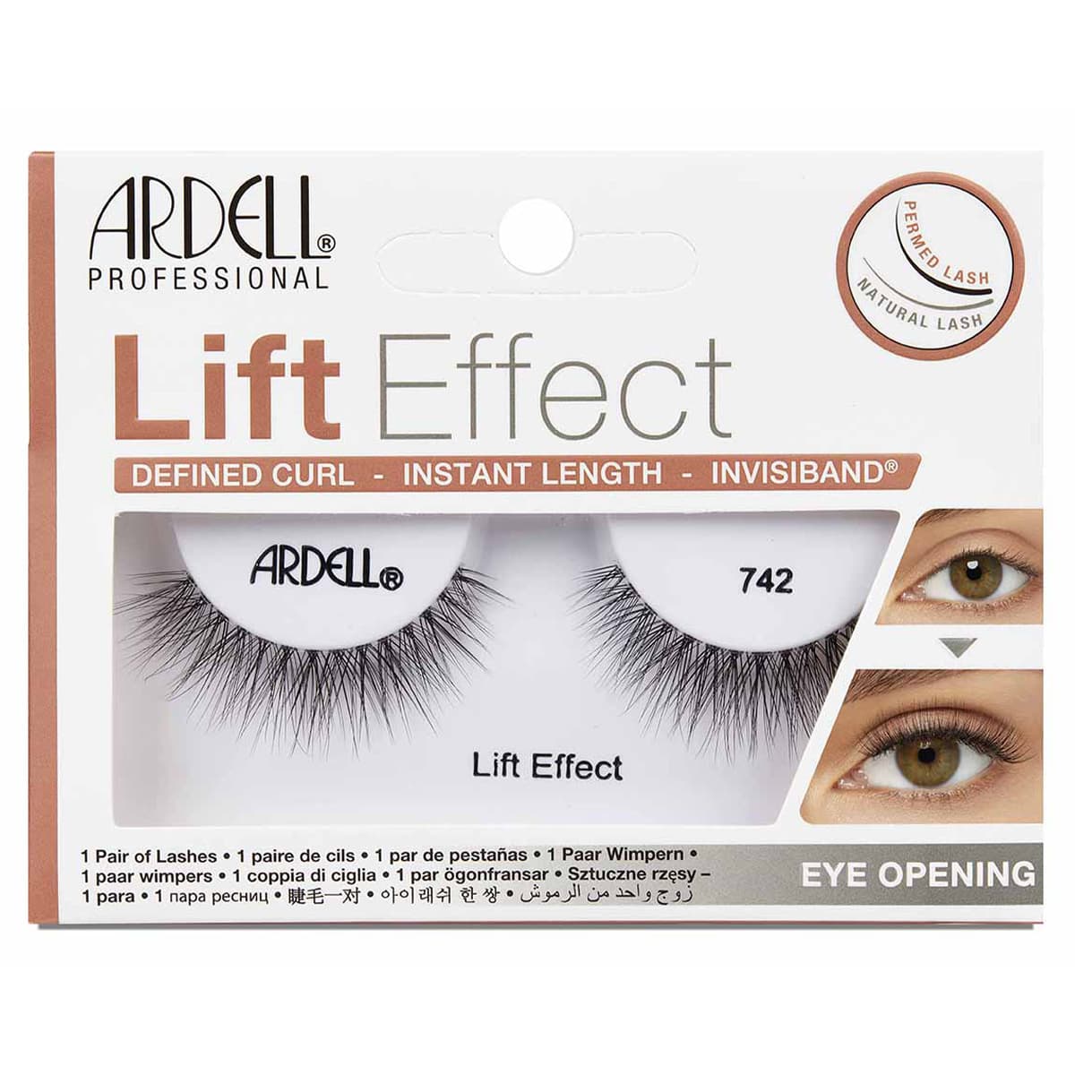 ARDELL Künstliche Wimpern Lift Effect 742 - Queenn