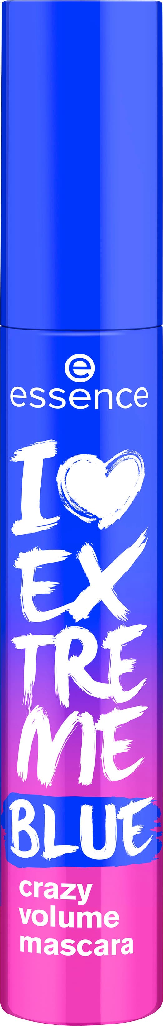 essence I LOVE EXTREME BLUE crazy volume mascara - Queenn