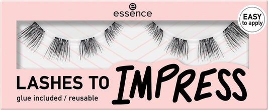 essence LASHES TO IMPRESS pre - cut lashes - Queenn