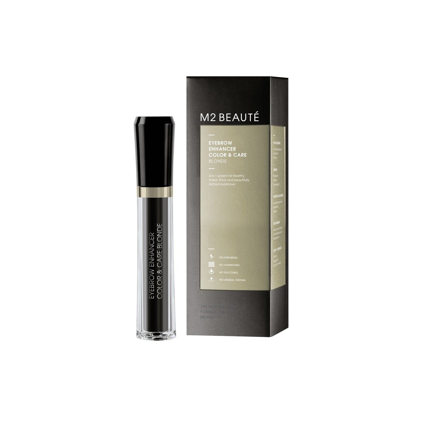 M2 BEAUTÉ Eyebrow Enhancer Color & Care Blonde - Queenn