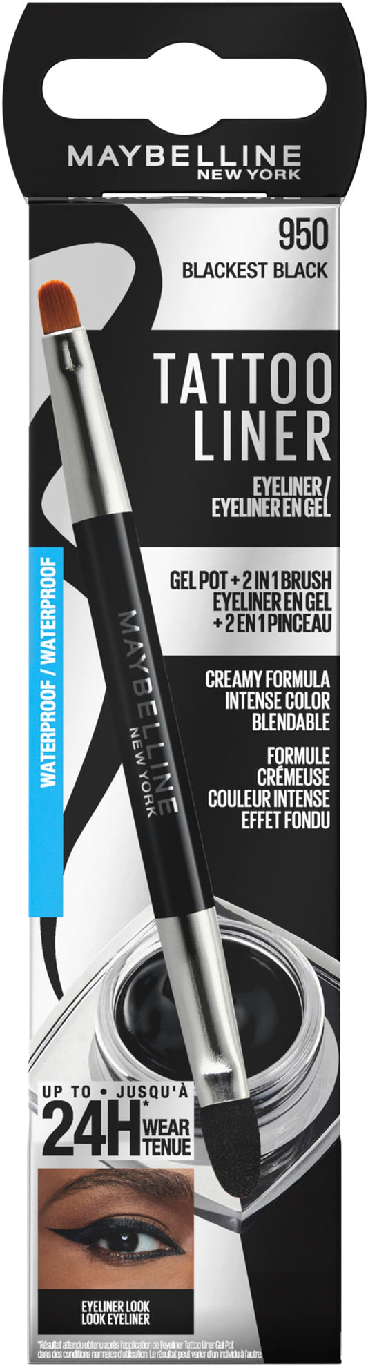 MAYBELLINE NEW YORK Tattoo Liner Gel Pot - Queenn