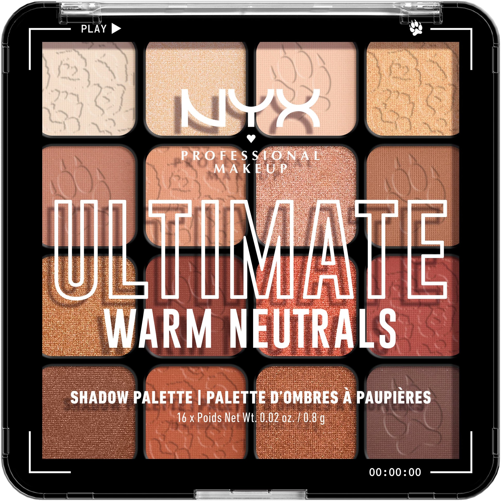 NYX PROFESSIONAL MAKEUP Lidschattenpalette - Queenn